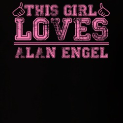 This Girl Loves Alan Engel Professional Card Player Distressed Style T Shirt 18987388