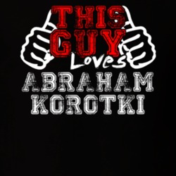 This Guy Loves Abraham Korotki United States Famous Professional Poker Player Distress Style T Shirt 18988788