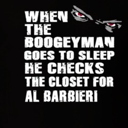 Boogeyman Checks His Closet For Al Barbieri United States Poker Player Fan T Shirt 19058339