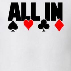 All In Card Suits Funny Poker Player Casino Gambler T Shirt 19061196