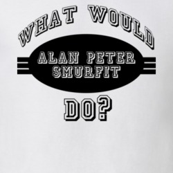 What Would Alan Peter Smurfit Do Funny Poker Player Parody T Shirt 19289061