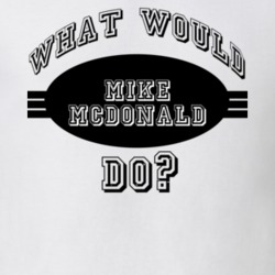 What Would Mike Mcdonald Do Funny Poker Player Parody T Shirt 19290425