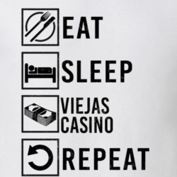 Eat Sleep Gamble Repeat Viejas Casino GamblingT Shirt 19808481