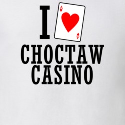 I Heart Choctaw Casino Gambling T Shirt 20066183