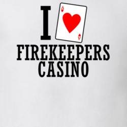 I Heart Firekeepers Casino Gambling T Shirt 20069124