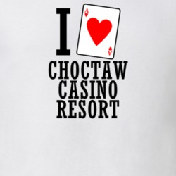 I Heart Choctaw Casino Resort Gambling T Shirt 20071234