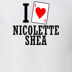 I Heart Nicolette Shea Pro Gamblers T Shirt 20076772