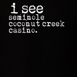 I See Seminole Coconut Creek Casino Gambling T Shirt 20083748