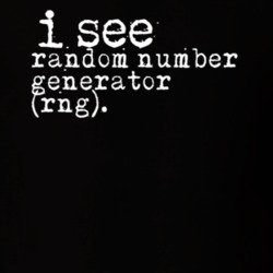 I See Random Number Generator (RNG) Gambling Terms T Shirt 20084742