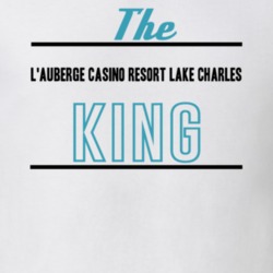 The L'Auberge Casino Resort Lake Charles King Gambling T Shirt 20393142