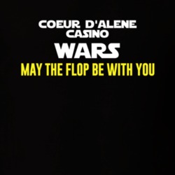 Coeur D'Alene Casino Wars Gambling T Shirt 20400309