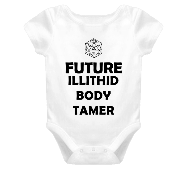Future Illithid Body Tamer Role Playing Game Baby One Piece Future Illithid Body Tamer Role Playing Game Baby One Piece