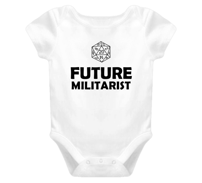 Future Militarist Role Playing Game Baby One Piece Future Militarist Role Playing Game Baby One Piece