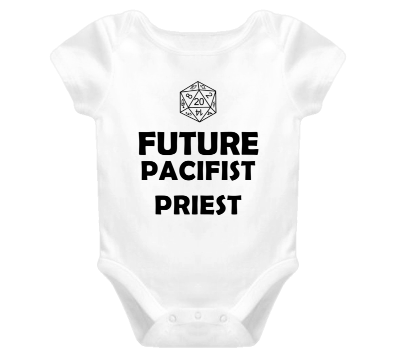 Future Pacifist Priest Role Playing Game Baby One Piece Future Pacifist Priest Role Playing Game Baby One Piece