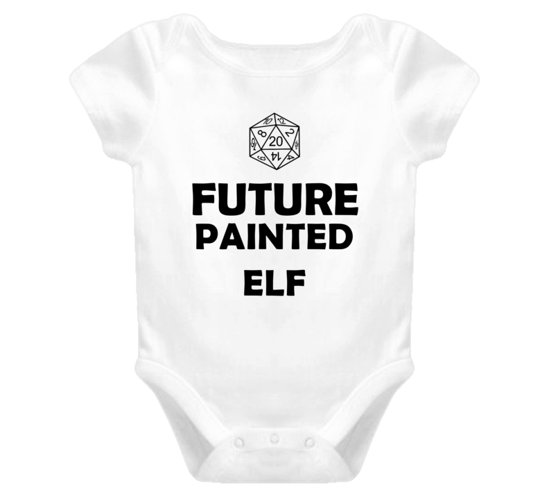 Future Painted Elf Role Playing Game Baby One Piece Future Painted Elf Role Playing Game Baby One Piece