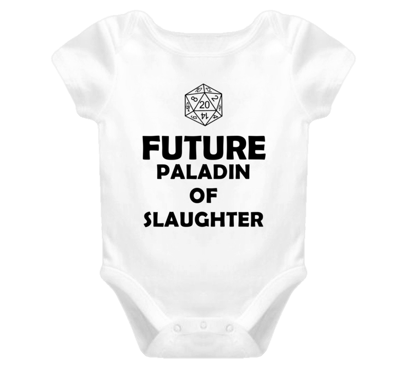 Future Paladin of Slaughter Role Playing Game Baby One Piece Future Paladin of Slaughter Role Playing Game Baby One Piece