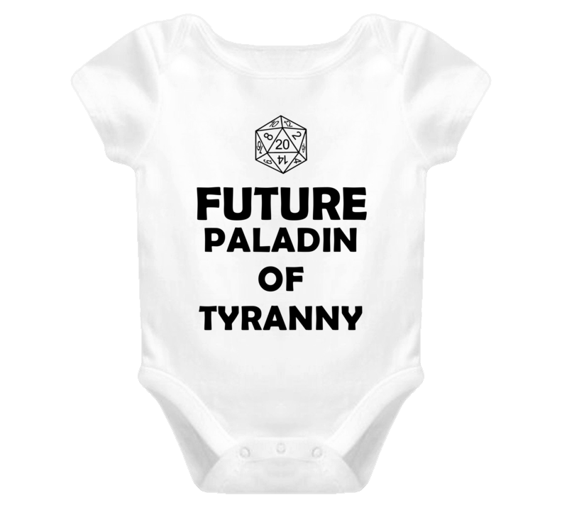 Future Paladin of Tyranny Role Playing Game Baby One Piece Future Paladin of Tyranny Role Playing Game Baby One Piece
