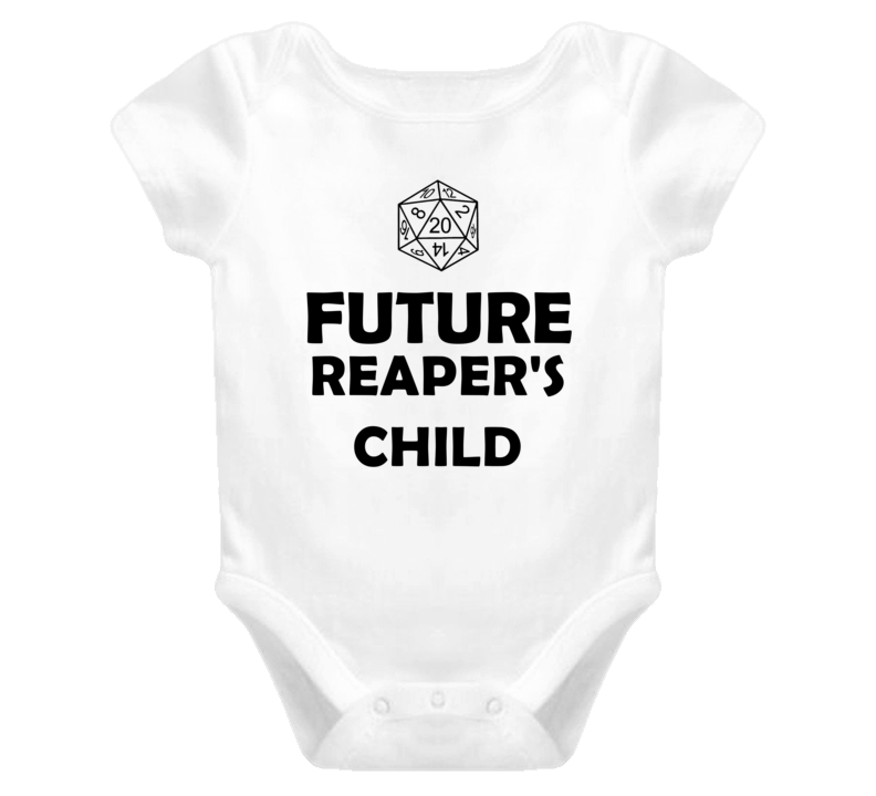 Future Reapers Child Role Playing Game Baby One Piece Future Reapers Child Role Playing Game Baby One Piece