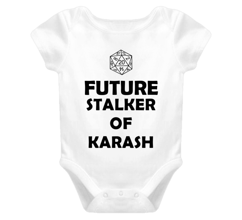 Future Stalker of Karash Role Playing Game Baby One Piece Future Stalker of Karash Role Playing Game Baby One Piece