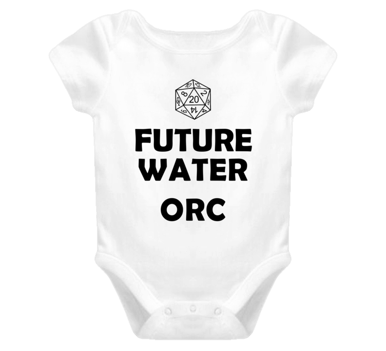 Future Water Orc Role Playing Game Baby One Piece Future Water Orc Role Playing Game Baby One Piece
