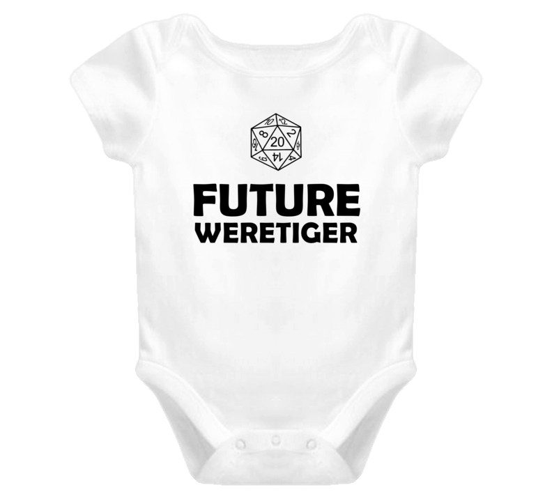 Future Weretiger Role Playing Game Baby One Piece Future Weretiger Role Playing Game Baby One Piece