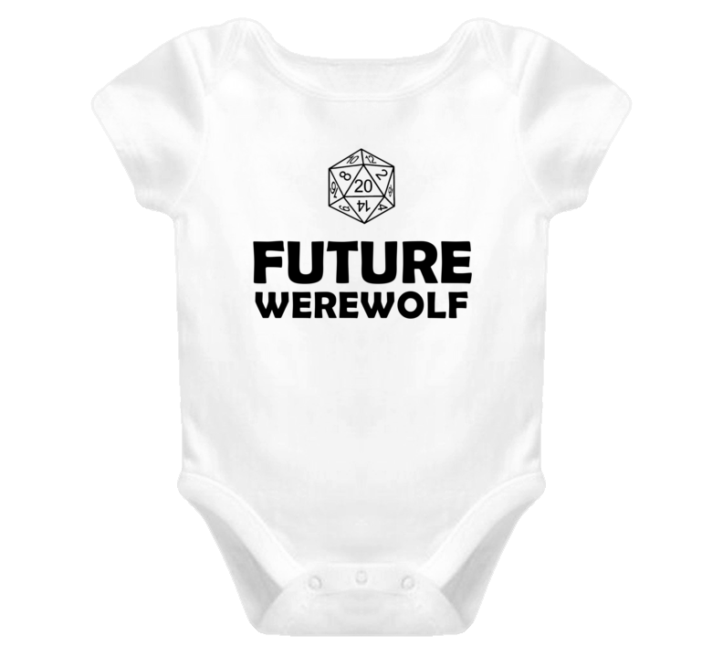 Future Werewolf Role Playing Game Baby One Piece Future Werewolf Role Playing Game Baby One Piece