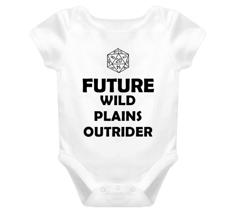 Future Wild Plains Outrider Role Playing Game Baby One Piece Future Wild Plains Outrider Role Playing Game Baby One Piece