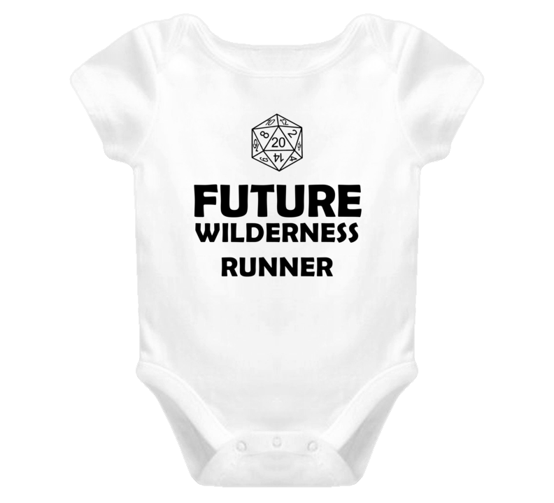 Future Wilderness Runner Role Playing Game Baby One Piece Future Wilderness Runner Role Playing Game Baby One Piece