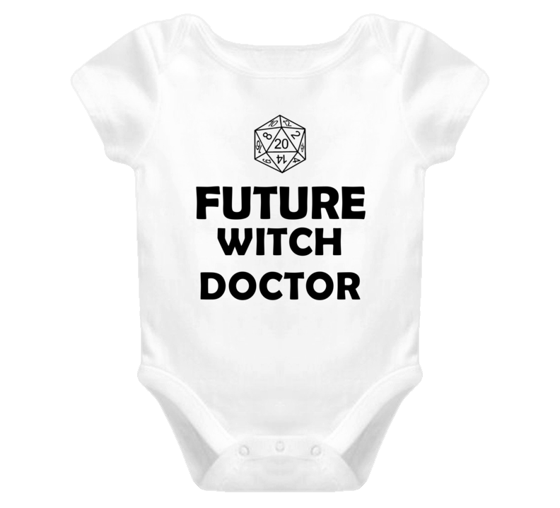 Future Witch Doctor Role Playing Game Baby One Piece Future Witch Doctor Role Playing Game Baby One Piece