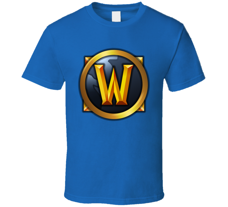 World Of Warcraft Online Video Game Wow Logo Mmorpg T Shirt World Of Warcraft Online Video Game Wow Logo Mmorpg T Shirt