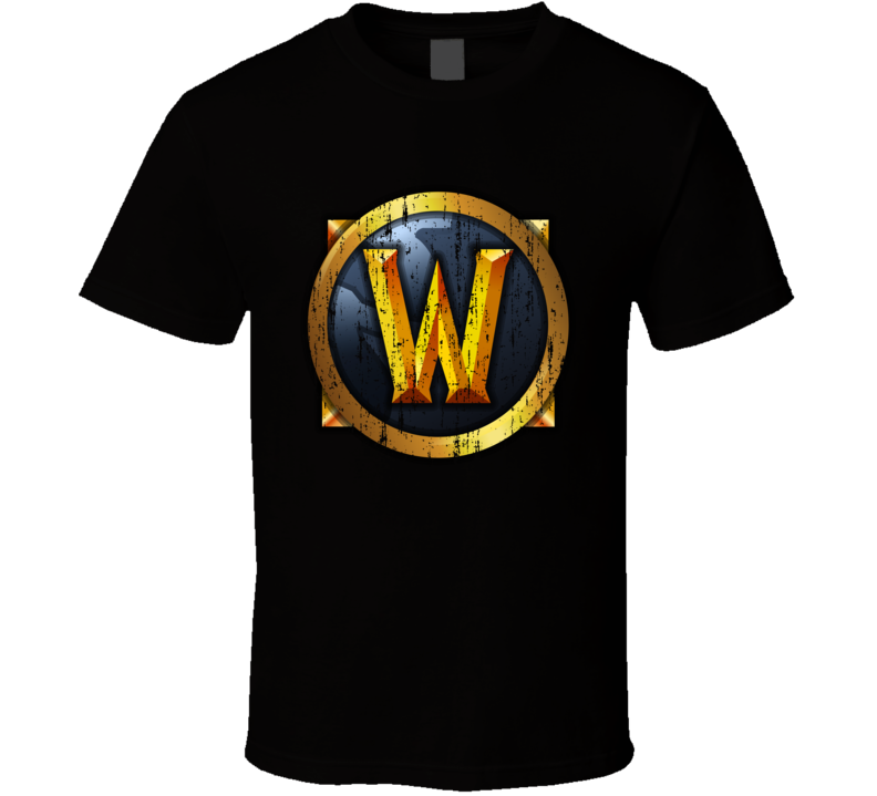 World Of Warcraft Logo Online Video Game Wow Mmorpg T Shirt World Of Warcraft Logo Online Video Game Wow Mmorpg T Shirt
