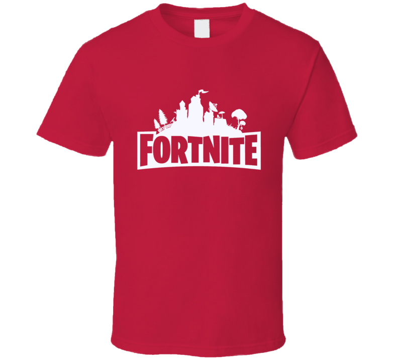 Fortnite Video Game White Logo Online Shooter T Shirt Fortnite Video Game White Logo Online Shooter T Shirt