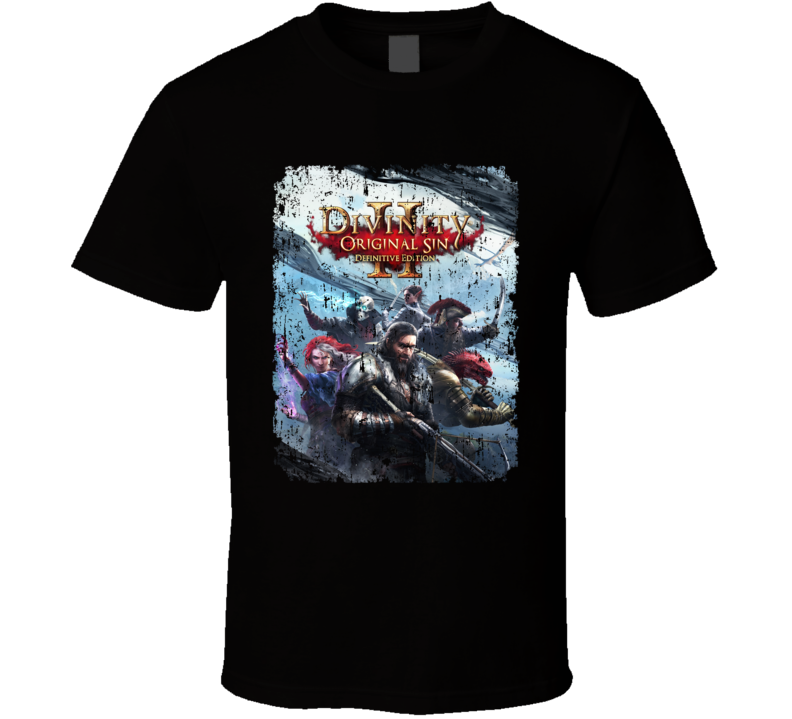 Divinity Original Sin Video Game Action Rpg Definitive Aged T Shirt Divinity Original Sin Video Game Action Rpg Definitive Aged T Shirt