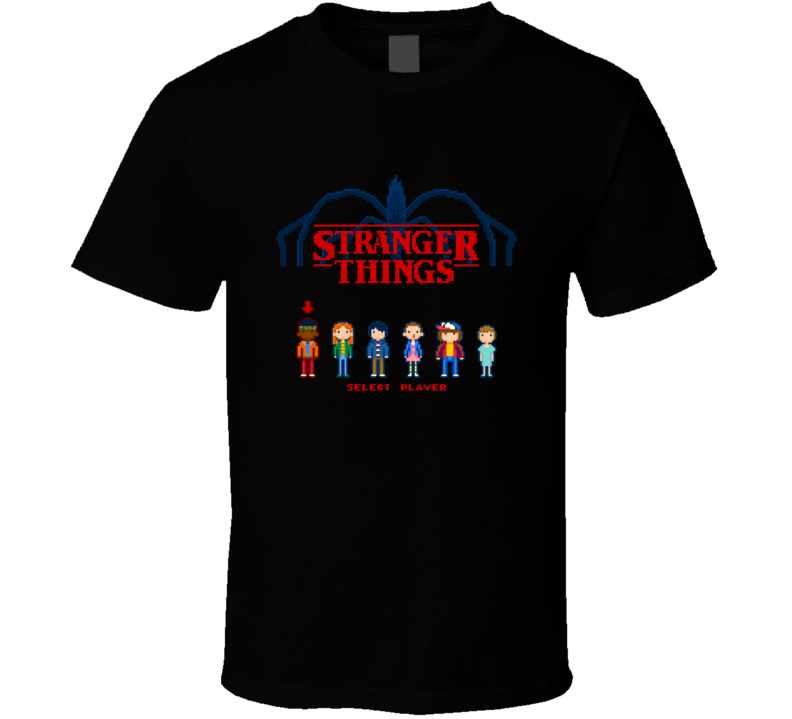 Stranger Things Retro Video Game Pixel Cult Tv Show T Shirt Stranger Things Retro Video Game Pixel Cult Tv Show T Shirt