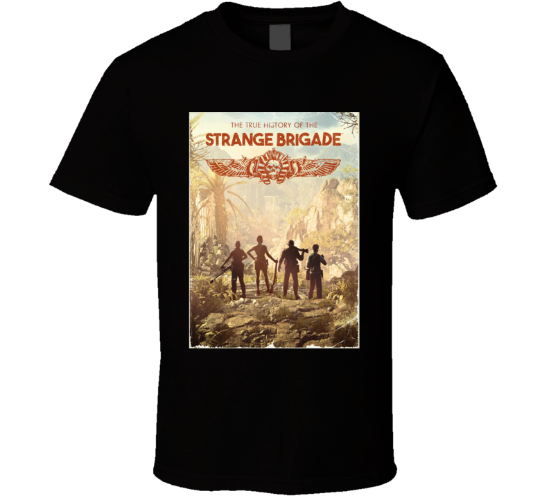 Strange Brigade Video Game Shooter Book Cover T Shirt Strange Brigade Video Game Shooter Book Cover T Shirt