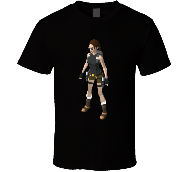 Tomb Raider Cult Video Game Original Lara Croft T Shirt Tomb Raider Cult Video Game Original Lara Croft T Shirt