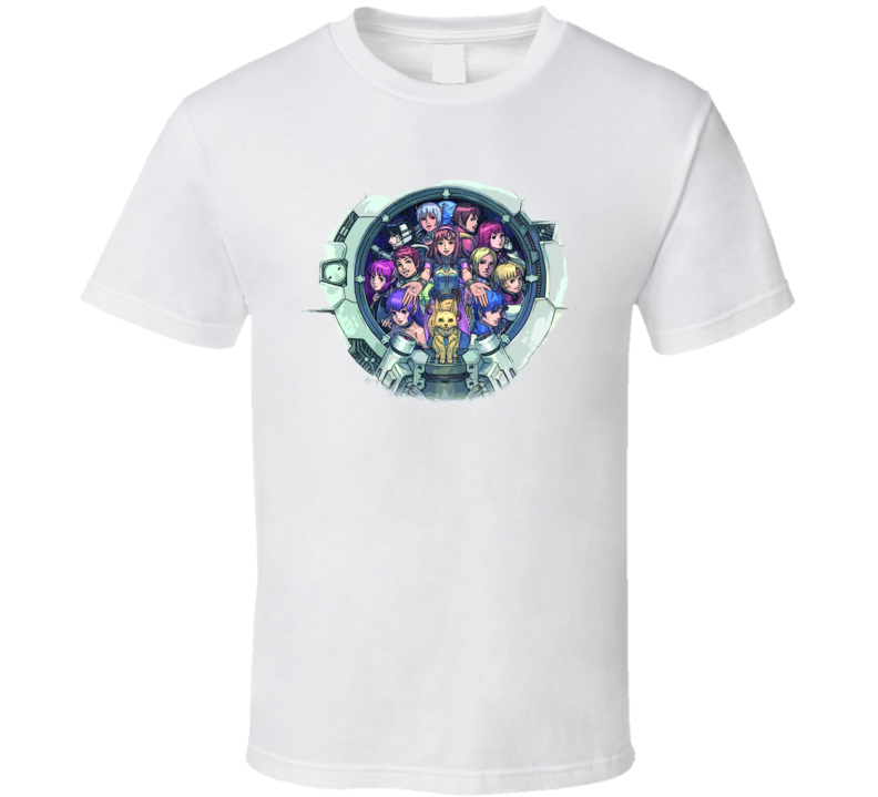 Phantasy Star RPG Video Game T Shirt Phantasy Star RPG Video Game T Shirt
