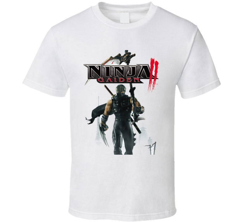 Ninja Gaiden II 2 Video Game T Shirt Ninja Gaiden II 2 Video Game T Shirt