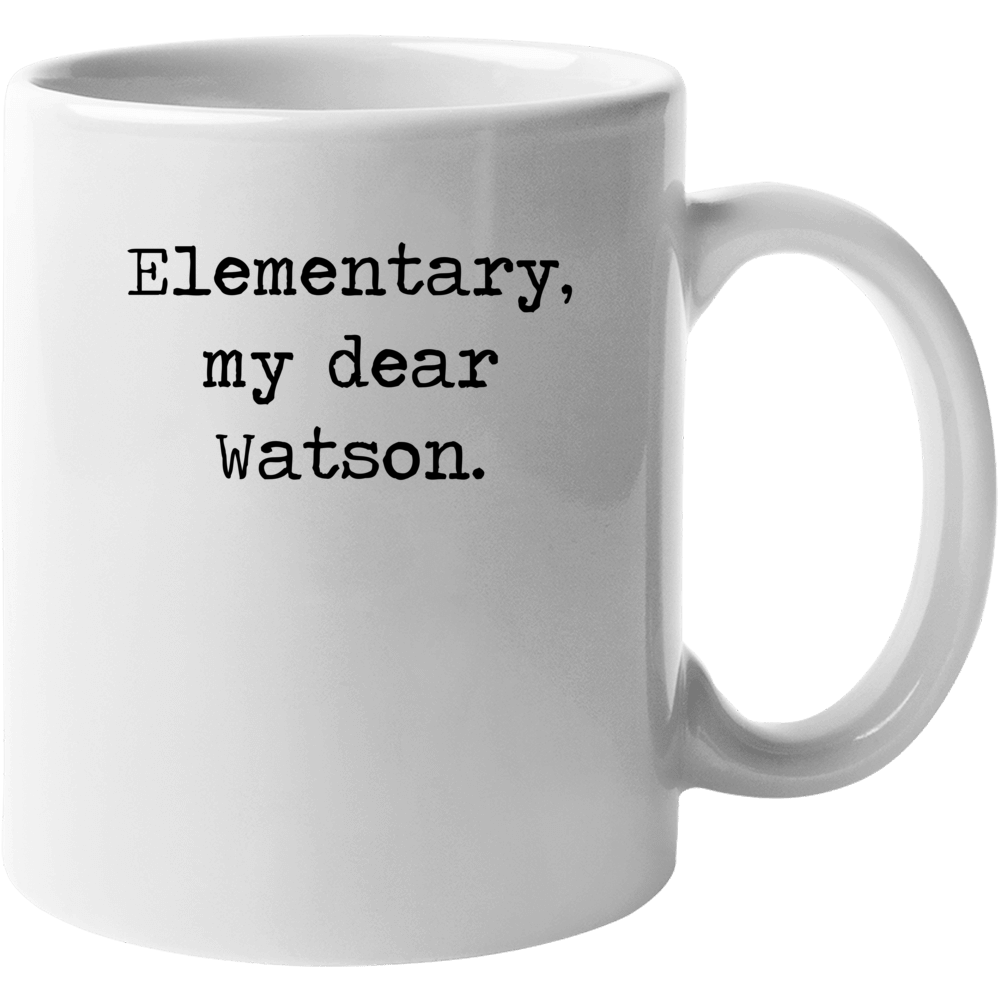 Adventures Of Sherlock Holmes Classic Movie Quote Mug Adventures Of Sherlock Holmes Classic Movie Quote Mug