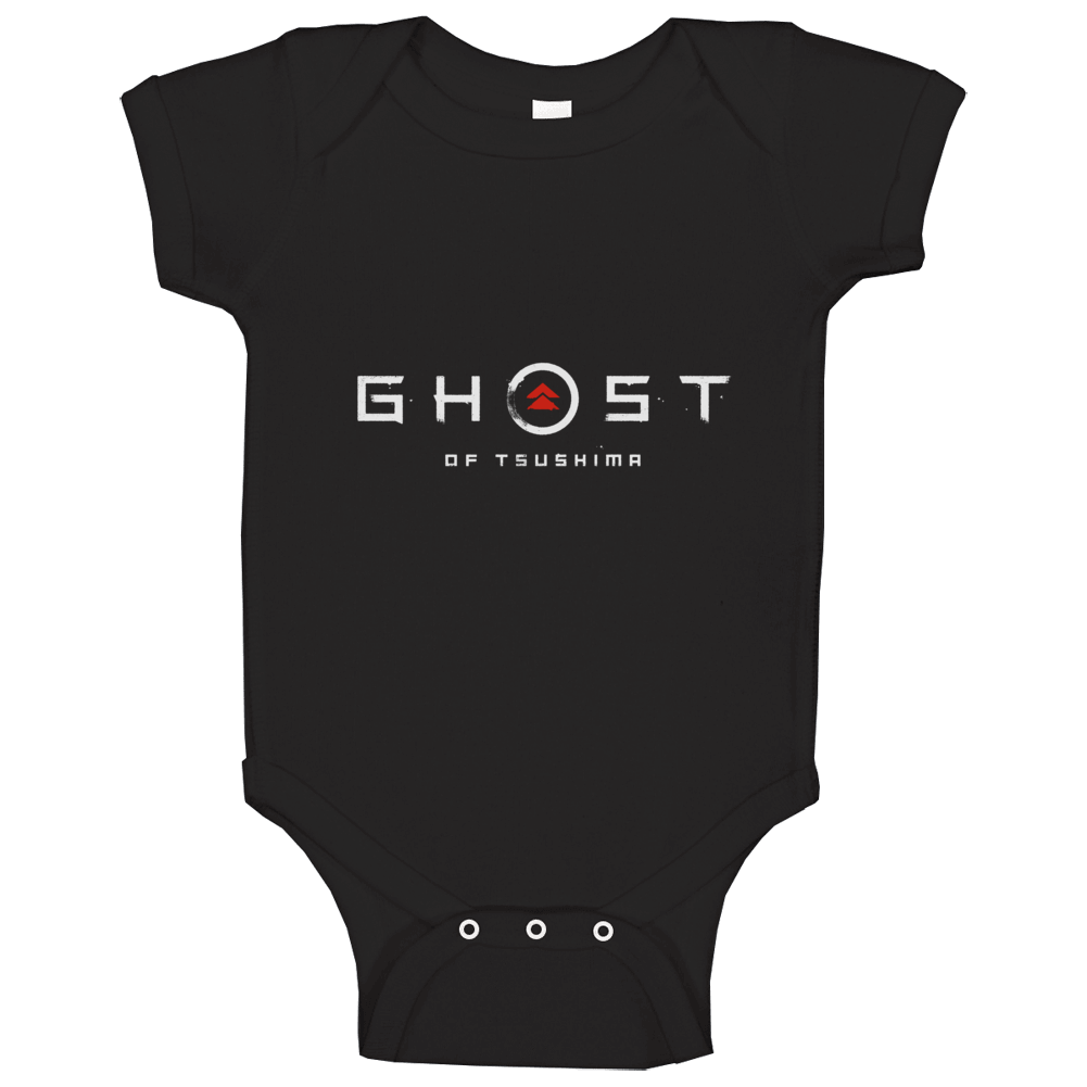 Ghost Of Tsushima Video Game Logo Baby One Piece Ghost Of Tsushima Video Game Logo Baby One Piece