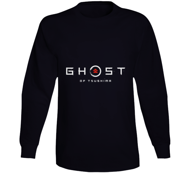 Ghost Of Tsushima Video Game Logo Long Sleeve T Shirt Ghost Of Tsushima Video Game Logo Long Sleeve T Shirt