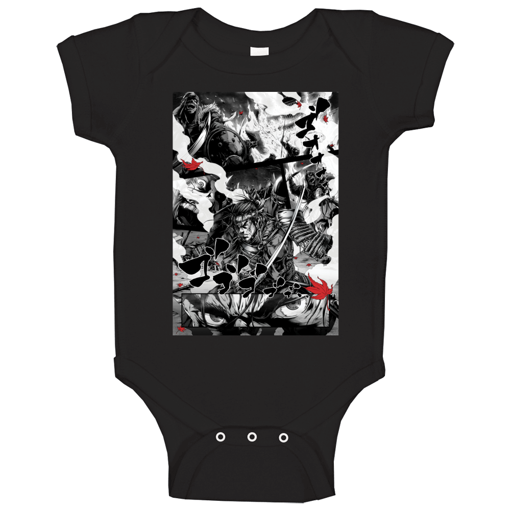 Ghost Of Tsushima Video Game Comic Art Baby One Piece Ghost Of Tsushima Video Game Comic Art Baby One Piece