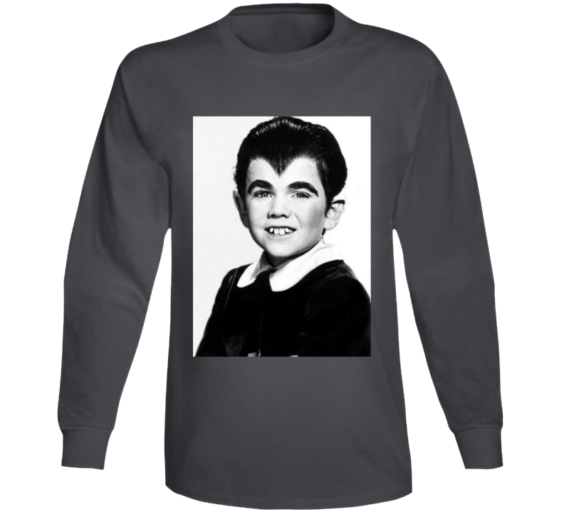 Eddie Munster Photo Munsters Cult Tv Show Long Sleeve T Shirt Eddie Munster Photo Munsters Cult Tv Show Long Sleeve T Shirt