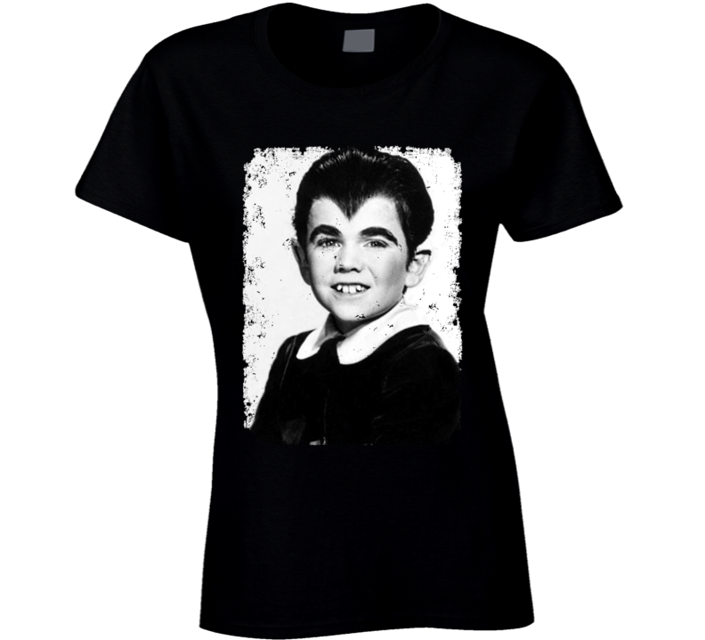 Eddie Munster Distressed Photo Munsters Cult Tv Show Ladies T Shirt Eddie Munster Distressed Photo Munsters Cult Tv Show Ladies T Shirt