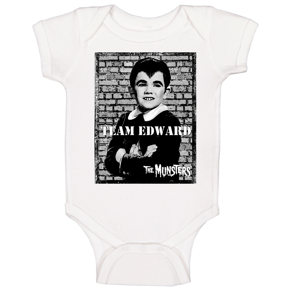 Team Edward Eddie Munster Munsters Tv Show Baby One Piece Team Edward Eddie Munster Munsters Tv Show Baby One Piece