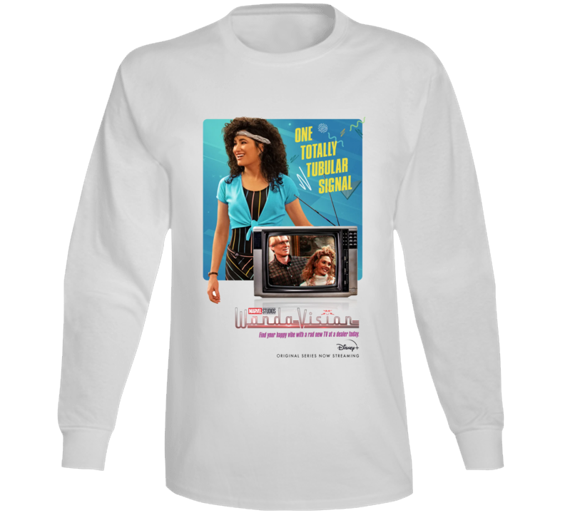 Wandavision Mcu Series Agnes Poster Scarlet Witch Vision Long Sleeve T Shirt Wandavision Mcu Series Agnes Poster Scarlet Witch Vision Long Sleeve T Shirt