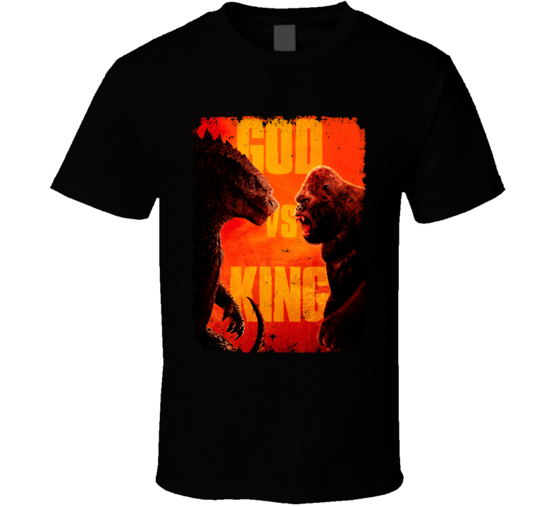 Godzilla Vs Kong Movie King Monsters Kaiju Distressed T Shirt Godzilla Vs Kong Movie King Monsters Kaiju Distressed T Shirt