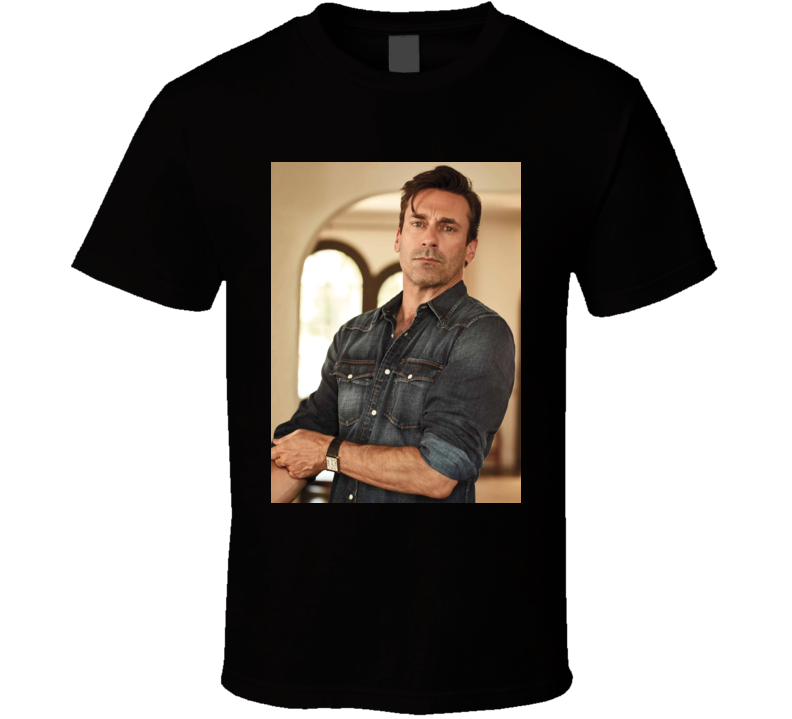 Jon Hamm Hot Magazine Photo Actor T Shirt Jon Hamm Hot Magazine Photo Actor T Shirt