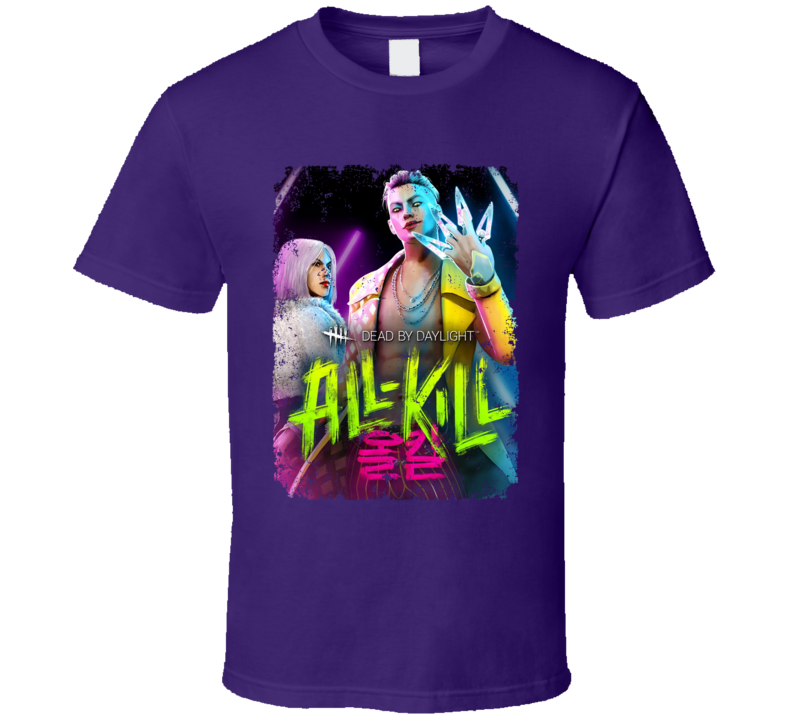 Dead By Daylight All Kill Kpop Video Game Art Aged T Shirt Dead By Daylight All Kill Kpop Video Game Art Aged T Shirt