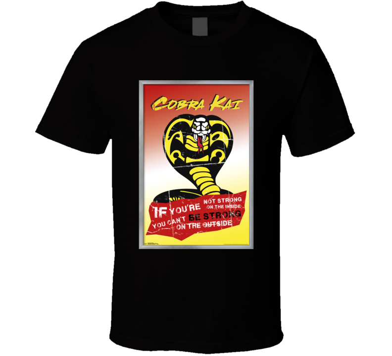 Cobra Kai Netflix Show Karate Kid Cult Dojo T Shirt Cobra Kai Netflix Show Karate Kid Cult Dojo T Shirt